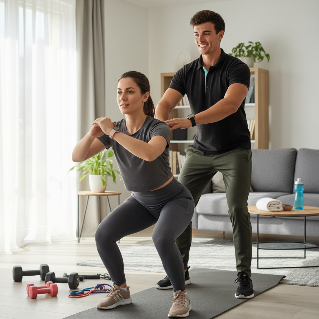 Coaching squat